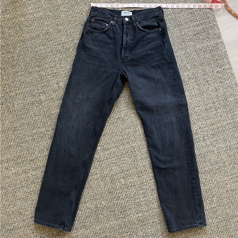 Agolde 90’s Mid Rise Loose Fit 90’s Jeans in Photogram